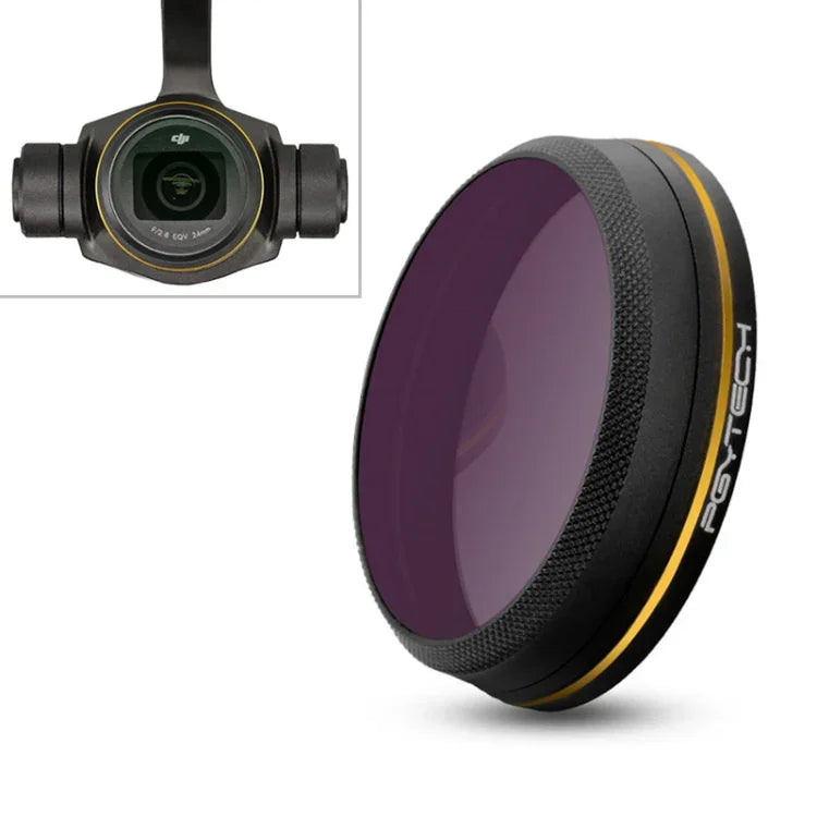 PGYTECH X4S-MRC UV-Goldrand-Linsenfilter für DJI Inspire 2 / X4S Gimbal-Kamera-Drohnenzubehör, UV