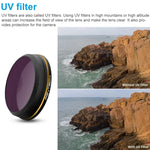 PGYTECH X4S-MRC UV-Goldrand-Linsenfilter für DJI Inspire 2 / X4S Gimbal-Kamera-Drohnenzubehör, UV