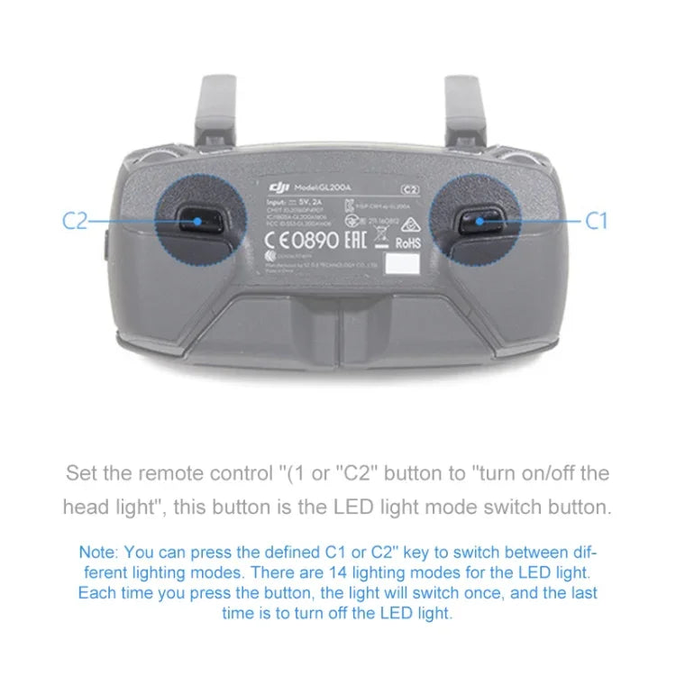 PGYTECH P-MA-124 Spezielle LED-Laternen-Paddelschutzabdeckung für DJI Mavic Pro, für DJI Mavic Pro
