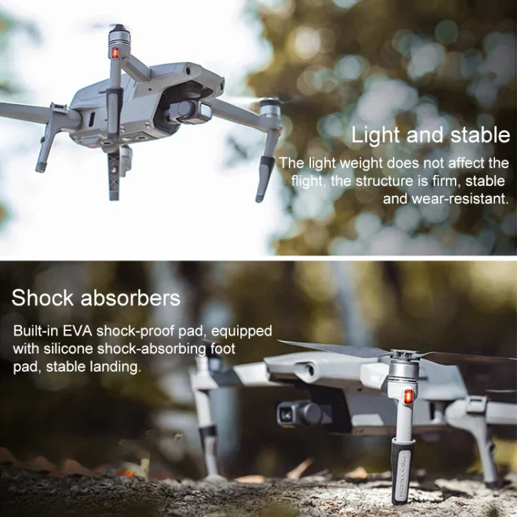 PGYTECH P-16A-036 Tragbares, erhöhtes Landegestell-Verlängerungsgestell für DJI Mavic Air 2, Verlängerungsgestell