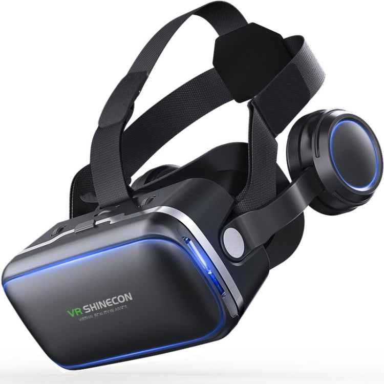 VR SHINECON G04E Virtual-Reality-3D-Videobrille, geeignet für 3,5-Zoll- bis 6,0-Zoll-Smartphones mit HiFi-Headset