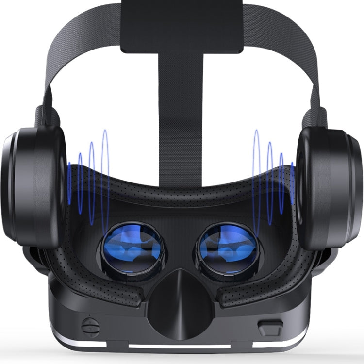 VR SHINECON G04E Virtual-Reality-3D-Videobrille, geeignet für 3,5-Zoll- bis 6,0-Zoll-Smartphones mit HiFi-Headset