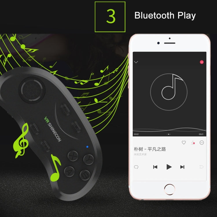 VR Shinecon 3D Filmspiele Virtual-Reality-Brille Bluetooth-Fernbedienung Gamepad, SC-B01