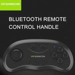 VR Shinecon 3D Filmspiele Virtual-Reality-Brille Bluetooth-Fernbedienung Gamepad, SC-B01