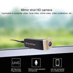 Groudchat JP1DV1 1080P HD Smart Kamera Mobiltelefon USB Live Kamera für Brillenbügel, Eingebautes schallabsorbierendes und geräuschreduzierendes Mikrofon