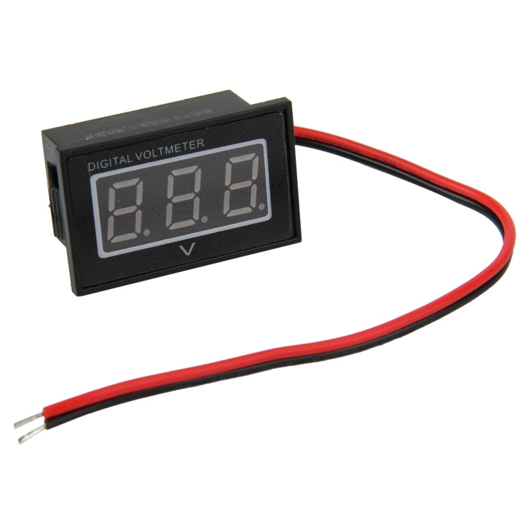 V40D 2-Draht Rote Lichtanzeige Mini Wasserdichter IPX4 Digital Spannungsmesser, Messbereich: DC 15-120V, DT0001G, DT0001L, DT0001R