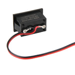 V40D 2-Draht Rote Lichtanzeige Mini Wasserdichter IPX4 Digital Spannungsmesser, Messbereich: DC 2,5-30V, DT0002G, DT0002L, DT0002R