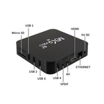 MXQ Pro 5G 1280 x 720 Full HD Media Player 1 GB + 8 GB RK30Board Quad Core Android 7.1 TV Box mit Fernbedienung
