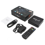 MXQ Pro 5G 1280 x 720 Full HD Media Player 1 GB + 8 GB RK30Board Quad Core Android 7.1 TV Box mit Fernbedienung