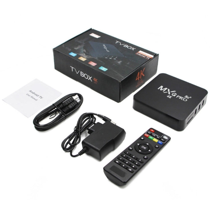 MXQ Pro 5G 1280 x 720 Full HD Media Player 1 GB + 8 GB RK30Board Quad Core Android 7.1 TV Box mit Fernbedienung