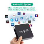 MXQ Pro 5G 1280 x 720 Full HD Media Player 1 GB + 8 GB RK30Board Quad Core Android 7.1 TV Box mit Fernbedienung
