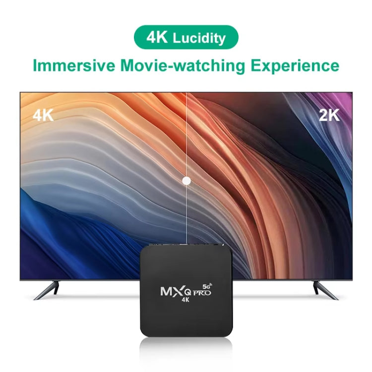 MXQ Pro 5G 1280 x 720 Full HD Media Player 1 GB + 8 GB RK30Board Quad Core Android 7.1 TV Box mit Fernbedienung
