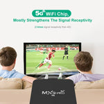 MXQ Pro 5G 1280 x 720 Full HD Media Player 1 GB + 8 GB RK30Board Quad Core Android 7.1 TV Box mit Fernbedienung