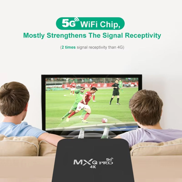 MXQ Pro 5G 1280 x 720 Full HD Media Player 1 GB + 8 GB RK30Board Quad Core Android 7.1 TV Box mit Fernbedienung
