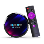 H96 Max 8K Ultra HD Smart TV Box Android 13.0 Mediaplayer mit Fernbedienung, RK3528 Quad-Core, 4GB+64GB, 4GB+64GB