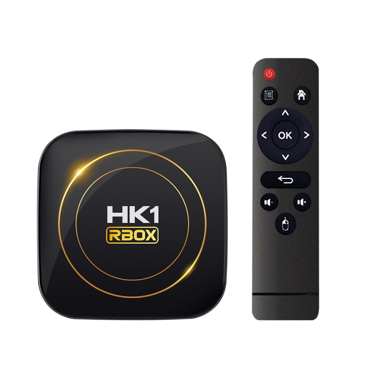 HK1 RBOX-H8S 4K Ultra HD Android 12.0 Smart TV Box mit Fernbedienung, Allwinner H618 Quad-Core, 4GB+64GB, 4GB+64GB