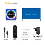 Acrylic X88 Pro 13 8K Ultra HD Android 13.0 Smart TV Box mit Fernbedienung, RK3528 Quad-Core, 4G+32GB, 4G+32GB