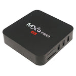 MXQ PROi 1080P 4K HD Smart TV BOX mit Fernbedienung, Android 7.1 S905W Quad-Core Cortex-A53 bis zu 2GHz, RAM: 2GB, ROM: 16GB, Unterstützt WiFi, UK-Stecker, 2GB+16GB, UK-Stecker