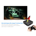 MXQ PROi 1080P 4K HD Smart TV BOX mit Fernbedienung, Android 7.1 S905W Quad-Core Cortex-A53 bis zu 2GHz, RAM: 2GB, ROM: 16GB, Unterstützt WiFi, UK-Stecker, 2GB+16GB, UK-Stecker
