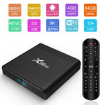 X96 Air 8K Smart TV BOX Android 9.0 Mediaplayer mit Fernbedienung, Quad-Core Amlogic S905X3, RAM: 4GB, ROM: 32GB, Dual-Band WiFi, Bluetooth, AU-Stecker, 4GB+32GB