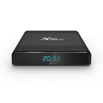 X96 Air 8K Smart TV BOX Android 9.0 Mediaplayer mit Fernbedienung, Quad-Core Amlogic S905X3, RAM: 4GB, ROM: 64GB, Dual-Band WiFi, Bluetooth, AU-Stecker, 4GB+64GB
