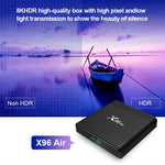 X96 Air 8K Smart TV BOX Android 9.0 Mediaplayer mit Fernbedienung, Quad-Core Amlogic S905X3, RAM: 4GB, ROM: 64GB, Dual-Band WiFi, Bluetooth, AU-Stecker, 4GB+64GB
