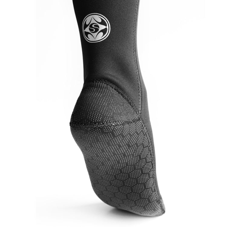 SLINX 1702 3mm Neopren Rutschfeste Warme Tauchsocken, S, M, L, XL