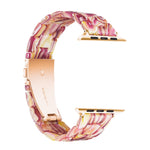 Einfaches Harz-Uhrenarmband für Apple Watch Series 4 40mm & Series 3 & 2 & 1 38mm, für Apple Watch Series 4 44mm & Series 3 & 2 & 1 42mm