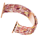 Einfaches Harz-Uhrenarmband für Apple Watch Series 4 40mm & Series 3 & 2 & 1 38mm, für Apple Watch Series 4 44mm & Series 3 & 2 & 1 42mm