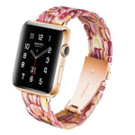 Einfaches Harz-Uhrenarmband für Apple Watch Series 4 40mm & Series 3 & 2 & 1 38mm, für Apple Watch Series 4 44mm & Series 3 & 2 & 1 42mm