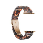 Schlichtes, modisches Uhrenarmband aus Kunstharz für Apple Watch Series 4 (44 mm), Series 3, 2 und 1 (42 mm), Series 4 (40 mm), Series 3, 2 und 1 (38 mm) und Series 4 (44 mm), Series 3, 2 und 1 (42 mm).
