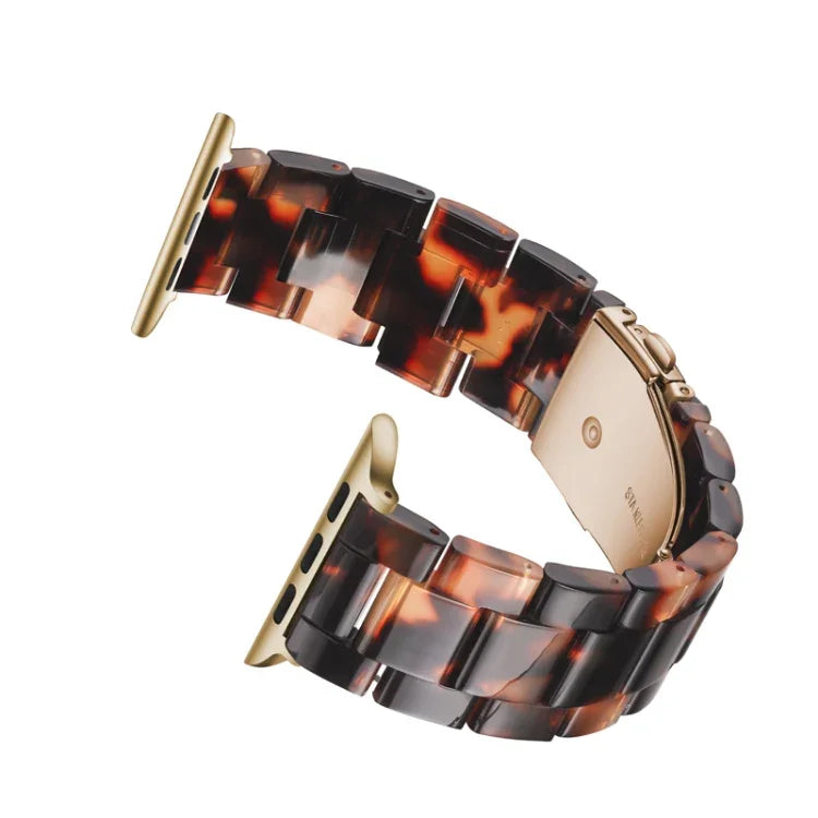Schlichtes, modisches Uhrenarmband aus Kunstharz für Apple Watch Series 4 (44 mm), Series 3, 2 und 1 (42 mm), Series 4 (40 mm), Series 3, 2 und 1 (38 mm) und Series 4 (44 mm), Series 3, 2 und 1 (42 mm).