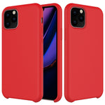 Solid Color Liquid Silicone Shockproof Case, For iPhone 11 Pro Max, For iPhone 11 Pro, For iPhone 11