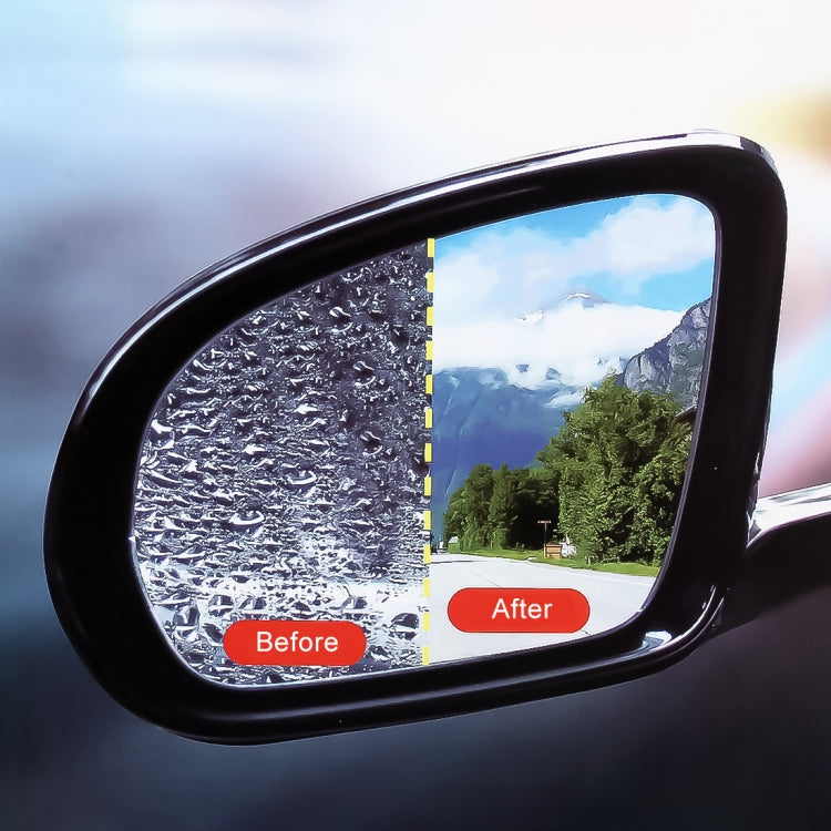 For Trumpchi GS8 2017-2021 Car PET Rearview Mirror Protective Window Clear Anti-fog Waterproof Rain Shield Film, For Land Rover Discovery, For Land Rover Discovery 4, For Land Rover Discovery 5, For Land Rover Evoque, For Land Rover Old Range Rover    ...