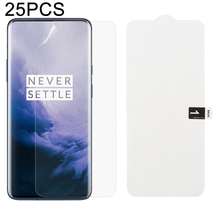 25 PCS Soft Hydrogel Film Full Cover Front Protector with Alcohol Cotton + Scratch Card for, For iPhone 6 / 7 / 8(25 PCS), For iPhone 6 Plus(25 PCS), For iPhone 7 Plus / 8 Plus(25 PCS), For iPhone X / XS(25 PCS), For iPhone XR(25 PCS), iPhone XS Max   ...