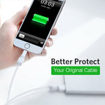 UGREEN LP127 6 St. Knickschutz für Apple Original Datenkabel