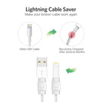 UGREEN LP127 6 St. Knickschutz für Apple Original Datenkabel