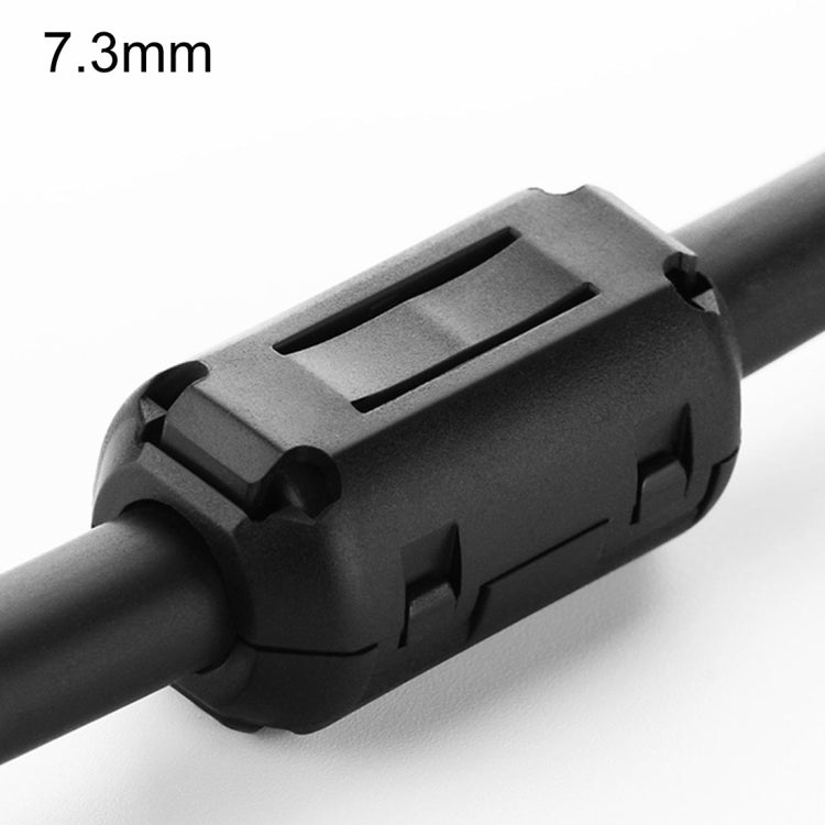 UGREEN Abnehmbarer Schnappverschluss-Filter, Anti-Interferenz-Magnetring für runde Audio-Videokabel, Durchmesser: 7,3 mm