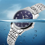 SKMEI 9058 Multifunktionale Outdoor Fashion Wasserdichte Quarzuhr mit Stahlband, Herrenmodell Schwarz, Herrenmodell Weiß, Herrenmodell Blau, Damenmodell Schwarz, Damenmodell Weiß, Damenmodell Blau