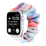 Flannel Hair Ring Replacement Strap Watchband, For Apple Watch Ultra 49mm / Series 8&7 45mm / SE 2&6&SE&5&4 44mm / 3&2&1 42mm, For Apple Watch Series 7 45mm / 6 & SE & 5 & 4 44mm / 3 & 2 & 1 42mm                                                         ...