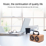 FT-4002 Kabellose Bluetooth-Retro-Subwoofer-Lautsprecher aus Holz, unterstützen TF-Karten- und USB-MP3-Wiedergabe, schwarz gemasert, gelb gemasert, rot gemasert