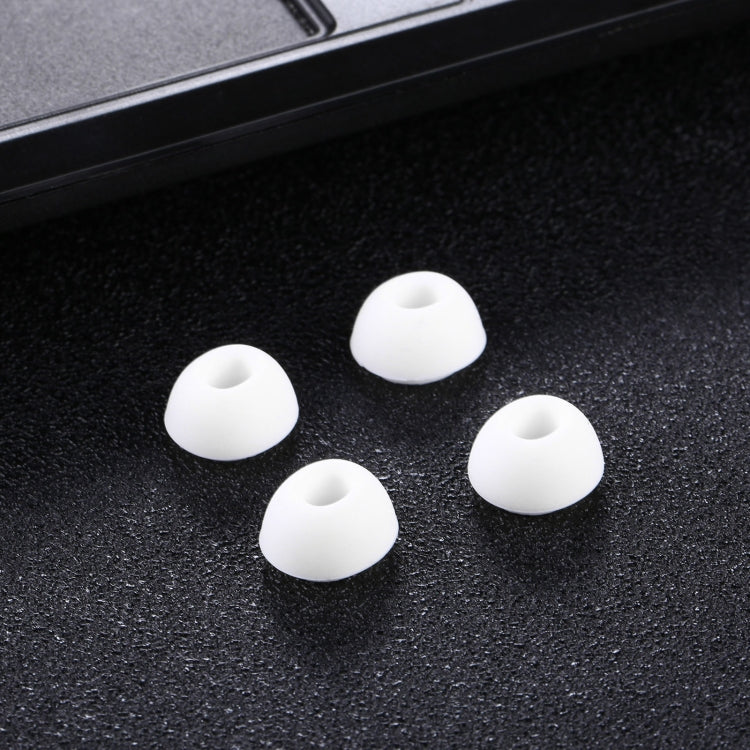 2 Paare weiche Silikon-Ohrkappen mit Netz für AirPods Kopfhörer, S, M, L