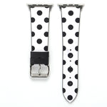 Fashion Dot Series Uhrenarmband für Apple Watch Series 6 & SE & 5 & 4 40mm / 3 & 2 & 1 38mm, für Apple Watch Series 7 41mm / 6 & SE & 5 & 4 40mm / 3 & 2 & 1 38mm, für Apple Watch Series 8&7 41mm / SE 2&6&SE&5&4 40mm / 3&2&1 38mm