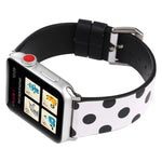Fashion Dot Series Uhrenarmband für Apple Watch Series 6 & SE & 5 & 4 40mm / 3 & 2 & 1 38mm, für Apple Watch Series 7 41mm / 6 & SE & 5 & 4 40mm / 3 & 2 & 1 38mm, für Apple Watch Series 8&7 41mm / SE 2&6&SE&5&4 40mm / 3&2&1 38mm