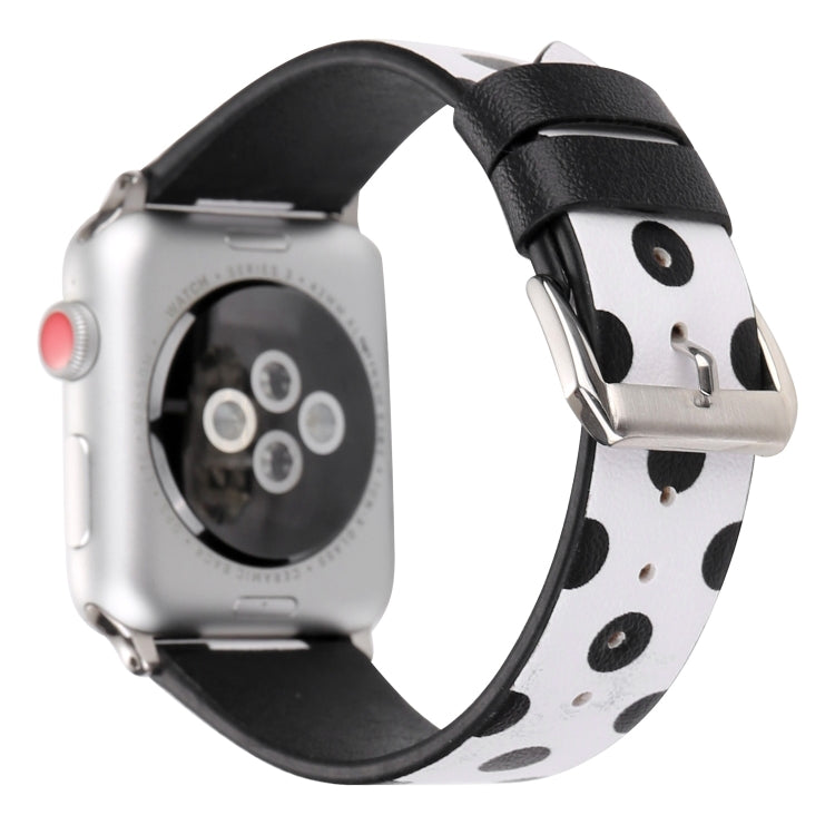 Fashion Dot Series Uhrenarmband für Apple Watch Series 6 & SE & 5 & 4 40mm / 3 & 2 & 1 38mm, für Apple Watch Series 7 41mm / 6 & SE & 5 & 4 40mm / 3 & 2 & 1 38mm, für Apple Watch Series 8&7 41mm / SE 2&6&SE&5&4 40mm / 3&2&1 38mm