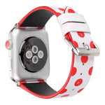 Fashion Dot Series Uhrenarmband für Apple Watch Series 6 & SE & 5 & 4 40mm / 3 & 2 & 1 38mm, für Apple Watch Series 7 41mm / 6 & SE & 5 & 4 40mm / 3 & 2 & 1 38mm, für Apple Watch Series 8&7 41mm / SE 2&6&SE&5&4 40mm / 3&2&1 38mm