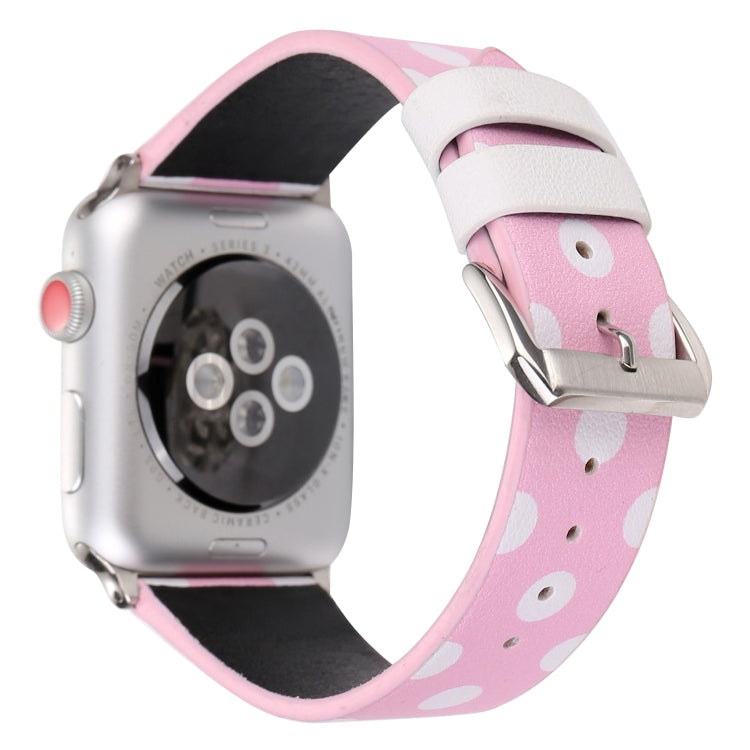 Fashion Dot Series Uhrenarmband für Apple Watch Series 6 & SE & 5 & 4 40mm / 3 & 2 & 1 38mm, für Apple Watch Series 7 41mm / 6 & SE & 5 & 4 40mm / 3 & 2 & 1 38mm, für Apple Watch Series 8&7 41mm / SE 2&6&SE&5&4 40mm / 3&2&1 38mm