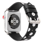 Fashion Dot Series Uhrenarmband für Apple Watch Series 6 & SE & 5 & 4 40mm / 3 & 2 & 1 38mm, für Apple Watch Series 7 41mm / 6 & SE & 5 & 4 40mm / 3 & 2 & 1 38mm, für Apple Watch Series 8&7 41mm / SE 2&6&SE&5&4 40mm / 3&2&1 38mm
