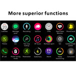 H55Pro Smartwatch mit 1,4-Zoll-TFT-Bildschirm und Bluetooth-Funktion, unterstützt Schlafüberwachung, Herzfrequenzmessung und Blutdruckmessung. Erhältlich mit Silikonarmband in verschiedenen Farben: Grün, Dunkelblau und Rosa.