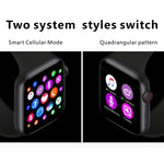 H55Pro Smartwatch mit 1,4-Zoll-TFT-Bildschirm und Bluetooth-Funktion, unterstützt Schlafüberwachung, Herzfrequenzmessung und Blutdruckmessung. Erhältlich mit Silikonarmband in verschiedenen Farben: Grün, Dunkelblau und Rosa.